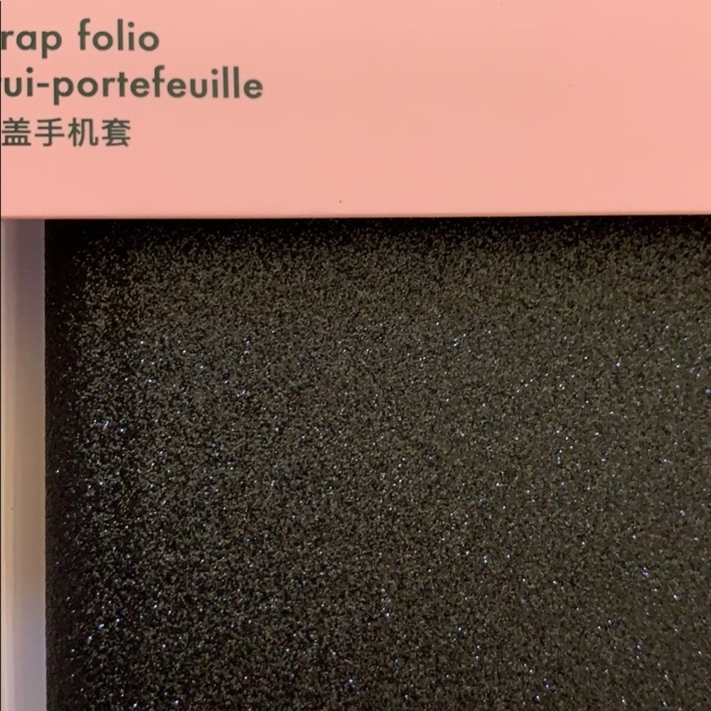Kate Spade iPhone wrap folio case. XS Max